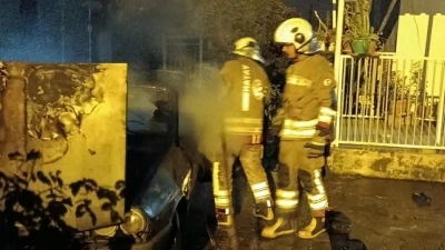 D&ouml;rtyol&rsquo;da  otomobil yangını
