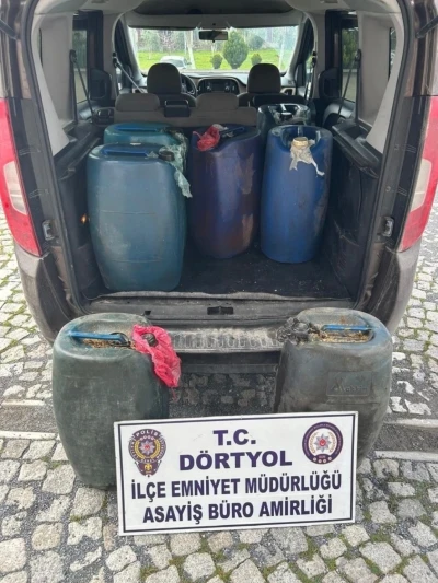 D&ouml;rtyol&rsquo;da tırlardan mazot &ccedil;alan ş&uuml;pheli yakalandı
