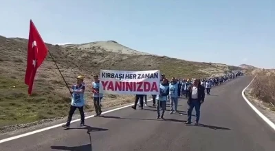 Doruk Madencilik iş&ccedil;ileri Eskişehir&rsquo;den Ankara&rsquo;ya y&uuml;r&uuml;d&uuml;
