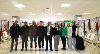 DP&Uuml;&rsquo;de "Doğadaki Matematiğin İzinde" sergisi a&ccedil;ıldı

