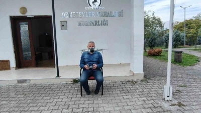 Dronlu Muhtar, mahallesini her sabah havadan kontrol edip eksikleri belirliyor
