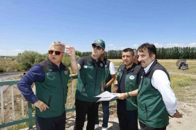 DSİ&rsquo;den Erzurum&rsquo;da dev temizlik ve tanzim mesaisi:
