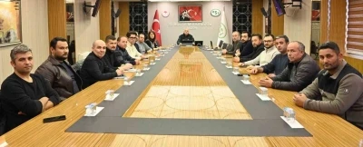 DSİ&rsquo;nin b&ouml;lgede y&uuml;r&uuml;tt&uuml;ğ&uuml; makineli &ccedil;alışmalar toplantıda ele alındı
