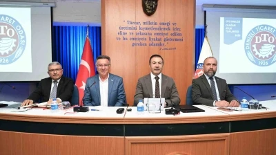 DTO Başkanı Erdoğan: "Denizli&rsquo;miz &uuml;retmeye, ihracat yapmaya ve b&uuml;y&uuml;meye devam ediyor"
