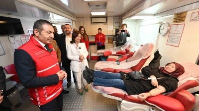 DTO, Kızılay Haftasında kan bağışının önemine dikkat çekti
