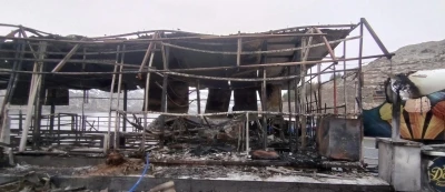 Duba restoranda ikinci yangın
