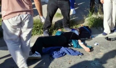 Duble yolda feci kaza: Yaralılar yola savruldu, bölgeye çok sayıda ekip sevk edildi
