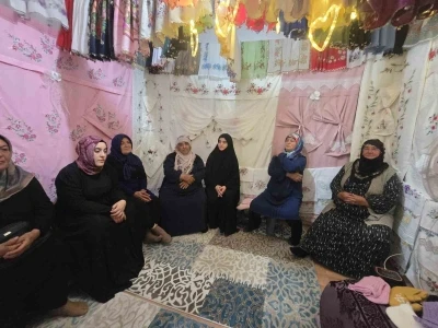 Düğün öncesi çeyiz odası Tokat’ta geleneksel buluşma noktası oldu
