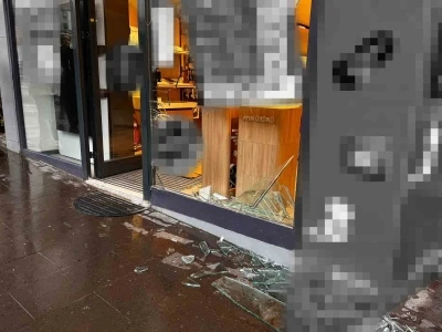 Dükkana girdi, arkasına bile bakmadan kaçtı
