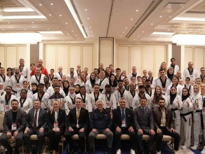 D&uuml;nya Taekwondo Federasyonu Başkanı Chungwon Choue T&uuml;rkiye&rsquo;de
