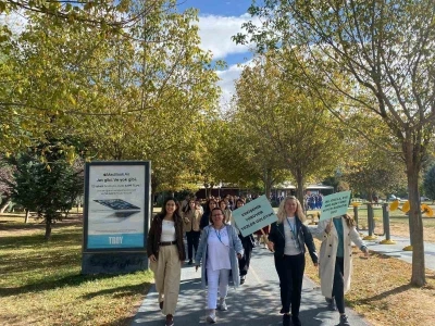 ’Dünya Yürüyüş Günü’ etkinliği gerçekleştirildi
