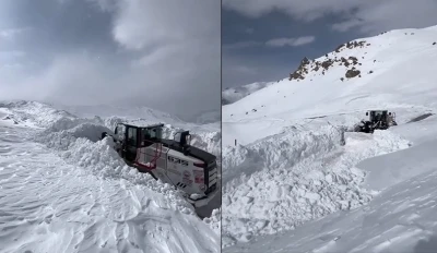Durankaya Tepe Yolu yeniden ulaşıma a&ccedil;ıldı
