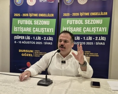 Dursun Gözel: &quot;İşitme engelliler futbolunu ileriye taşıyacağız&quot;
