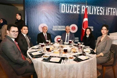 D&uuml;zce Adliyesi&rsquo;nde geleneksel iftar buluşması
