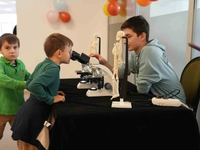 D&uuml;zce Bilim Merkezini 27 bin 448 bilim meraklısını ağırladı
