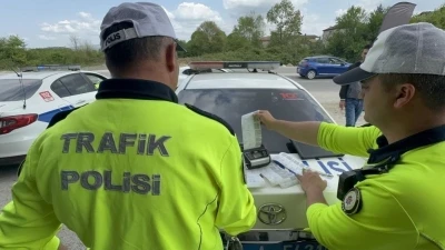 D&uuml;zce&rsquo;de 288 ara&ccedil; trafikten men edildi

