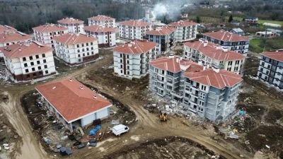D&uuml;zce&rsquo;de konut satışı d&uuml;şt&uuml;
