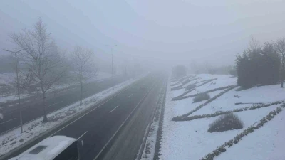 D&uuml;zce&rsquo;de sis ve soğuk hava etkili oluyor
