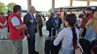 Düzce’de üniversitelilere ’hoş geldin’ karşılaması
