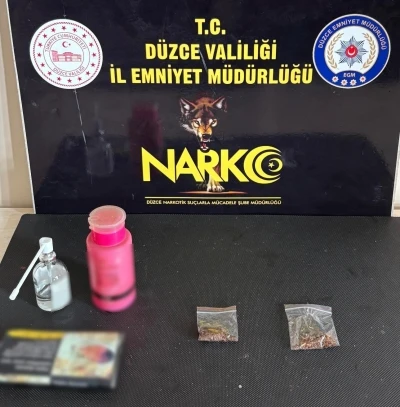 D&uuml;zce&rsquo;de uyuşturucu operasyonu: 1 kişi tutuklandı

