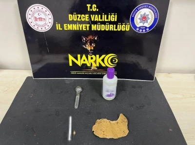 D&uuml;zce&rsquo;de uyuşturucu operasyonu: 1 tutuklama
