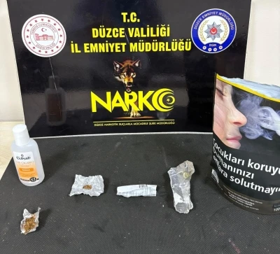 D&uuml;zce&rsquo;de uyuşturucu operasyonu: 9 g&ouml;zaltı

