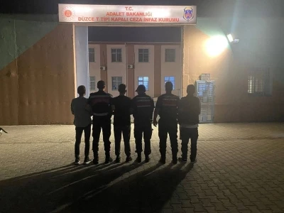 Düzce’de yakalanan 41 kişiden 21’i tutuklandı
