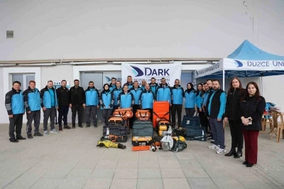 D&uuml;zce depremi sonrası kuruldu 30 kişilik uzman ekip oldu
