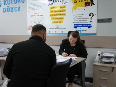 D&uuml;zce iş kul&uuml;b&uuml; istihdama katkı sağlamaya devam ediyor
