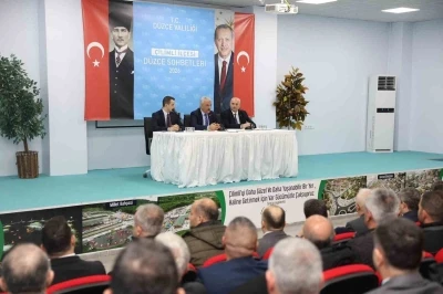 D&uuml;zce sohbetlerinin ikincisi &Ccedil;ilimli il&ccedil;esinde ger&ccedil;ekleşti
