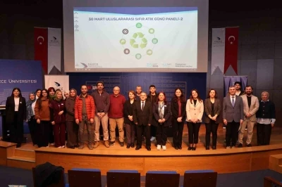 D&uuml;zce &Uuml;niversitesi&rsquo;nde uluslararası sıfır atık g&uuml;n&uuml; paneli ger&ccedil;ekleştirildi

