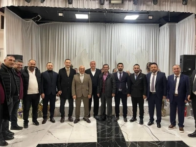 D&uuml;zce Yapı Sanatları Esnaf Odası&rsquo;nda B&uuml;lent Keser g&uuml;ven tazeledi
