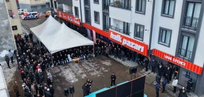 EBB&rsquo;den yeni bir yatırım daha: Vaniefendi halk pazarı a&ccedil;ıldı
