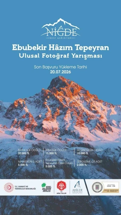 Ebubekir Hazım Tepeyran Ulusal Fotoğraf Yarışması i&ccedil;in geri sayım başladı
