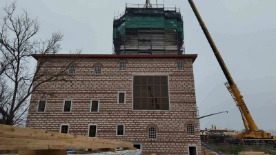 Ecdat mirası Edirne Saray&rsquo;ında &ccedil;alışmaların yarısı tamamlandı
