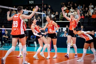 Eczacıbaşı Dynavit, Vero Volley Milano&rsquo;ya ge&ccedil;it vermedi

