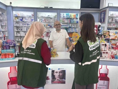 Eczaneler, Yeşilay elçisi oldu
