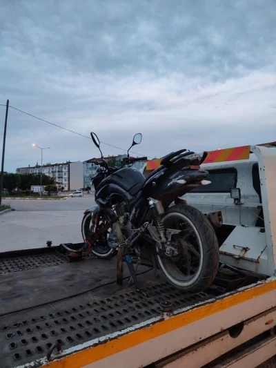 Edirne&rsquo;de abartı egzozlu motosiklete 27 bin 629 TL ceza
