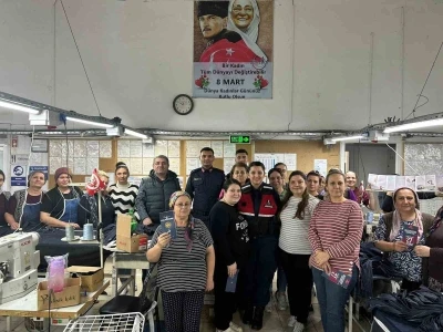 Edirne’de fabrika çalışanlarına KADES etkinliği düzenlendi
