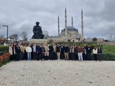 Edirne&rsquo;de gen&ccedil; mimar adayları Mimar Sinan&rsquo;ın izinde
