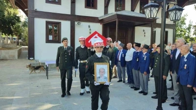 Edirne’de Kıbrıs gazisi son yolculuğuna uğurlandı
