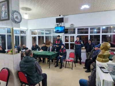 Edirne&rsquo;de k&ouml;ylerde uyuşturucu ile m&uuml;cadele &ccedil;alışması

