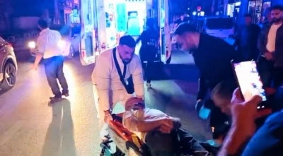 Edirne’de otomobilin çarptığı adam yaralandı
