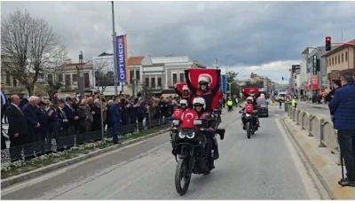Edirne&rsquo;de polislerden 181&rsquo;inci yıl t&ouml;reni
