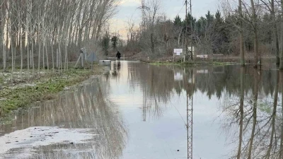 Edirne&rsquo;de taşkın suları &ccedil;ekiliyor
