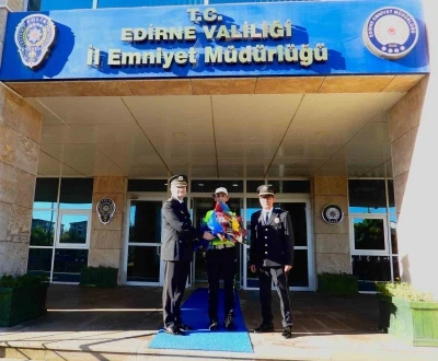 Edirne’nin yeni Emniyet Müdürü Ayhan göreve başladı
