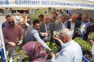 Edremit Belediyesi&rsquo;nden &uuml;cretsiz ata tohumu fide dağıtımı
