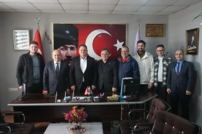 Edremit Ticaret Odası&rsquo;ndan Havran Sebze Ve Meyveciler Esnaf Odası&rsquo;na ziyaret
