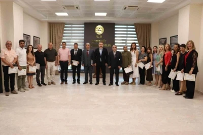 EESKEP kapsamında g&ouml;rev alan eğitimciler başarı belgesi ile &ouml;d&uuml;llendirildi
