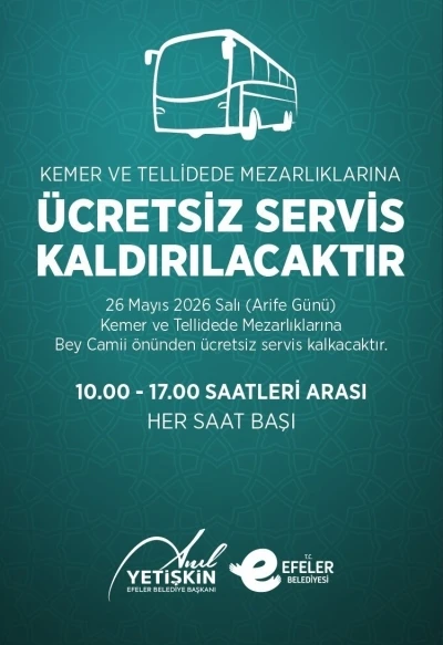 Efeler Belediyesi&rsquo;nden &uuml;cretsiz ulaşım desteği
